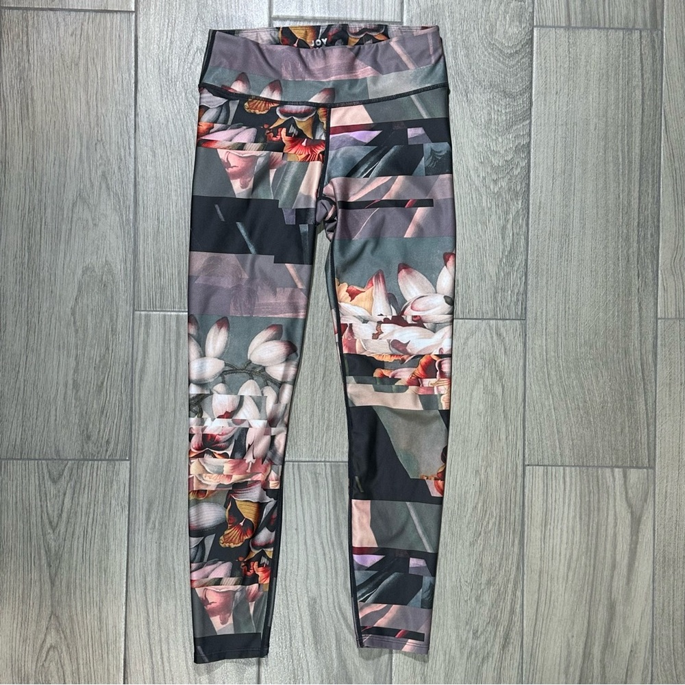 JOYLAB Floral Abstract Yoga Pants Leggings S